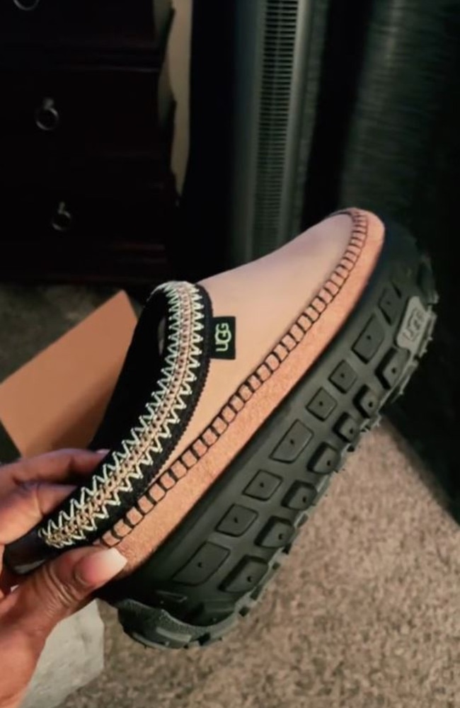 Social media has been split by the new UGG launch, with some sharing their ‘love’ for the unusual footwear as others said they were confused. Picture: TikTok