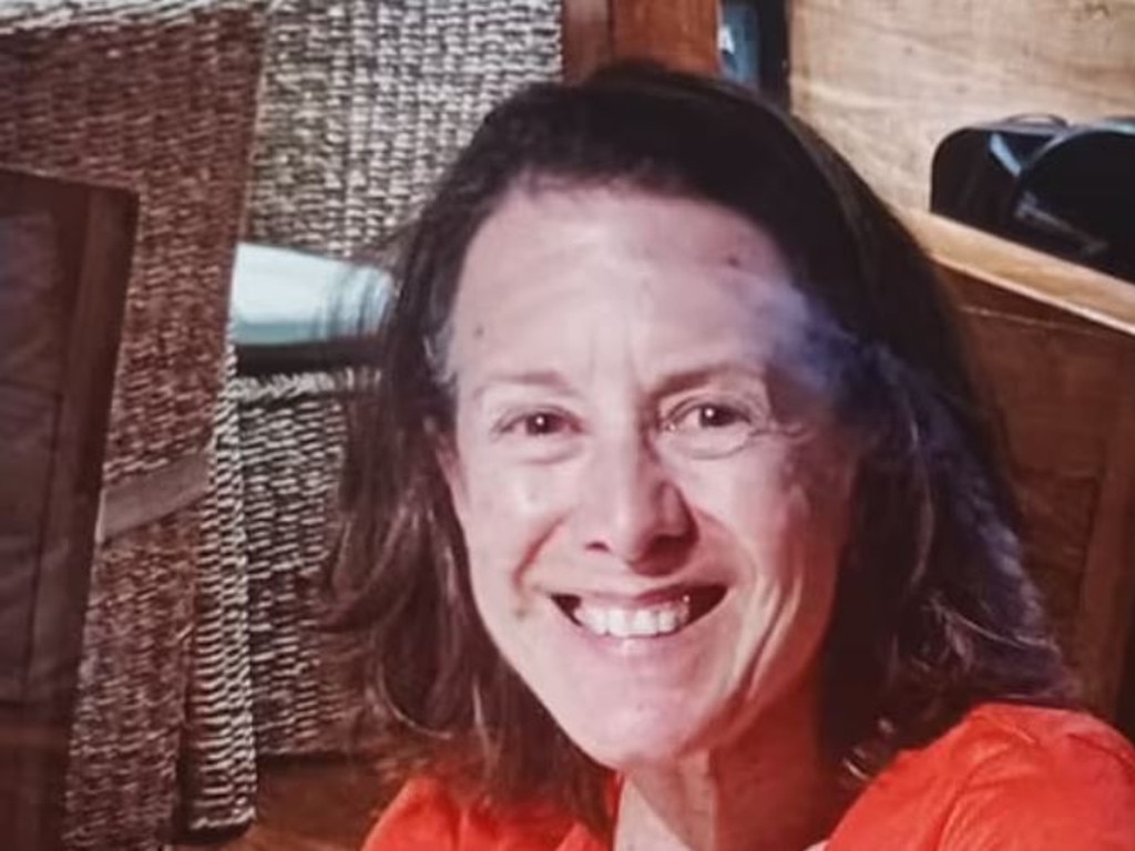 Colleen Monfore, 68, (pictured) from South Dakota, was attacked off the Pulau Reong island.