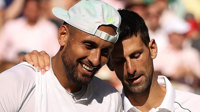 Kyrgios drops shock Djokovic announcement