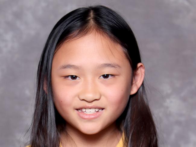 Prairievale Public School student Jasmine Jong.