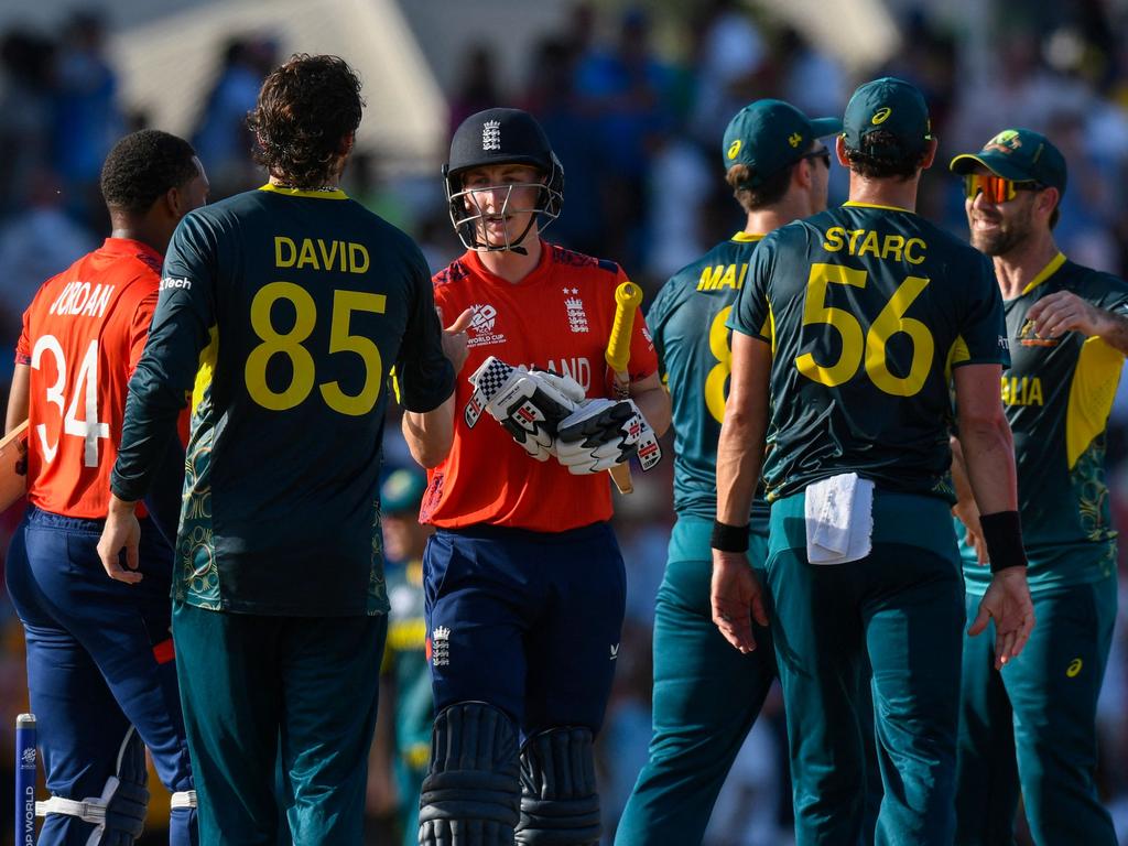 England has a mountain to climb after its loss against Australia. Picture: Randy Brooks/AFP