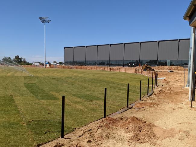 Mildura South Regional Sporting Precinct, currently under construction. Picture: Michael DiFabrizio