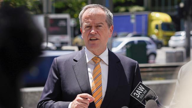 Bill Shorten is drawing up plans for a commission to probe who was responsible for Robodebt. Picture: AAP