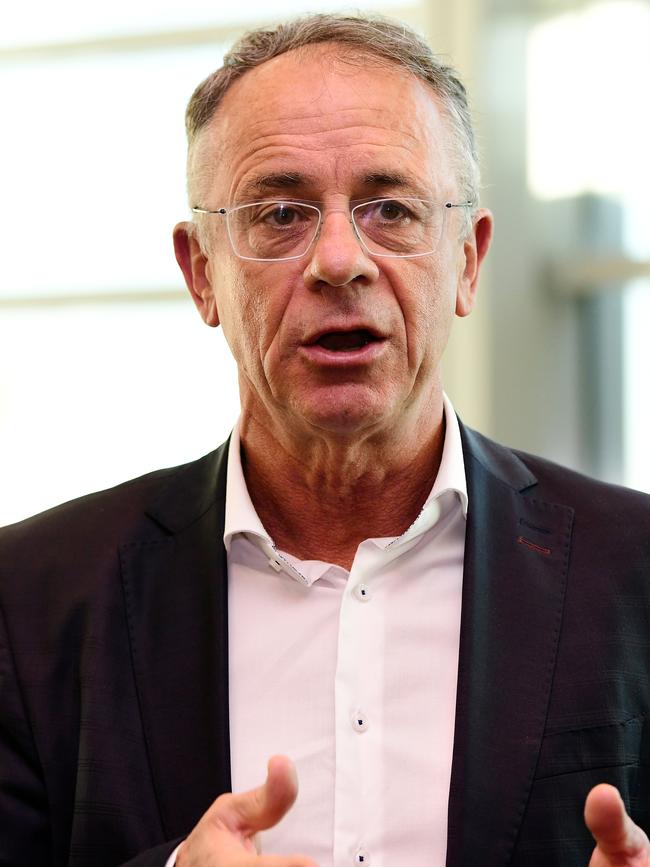 Qantas Domestic and International CEO Andrew David. Picture: AAP Image/Bianca De Marchi