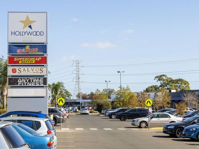 Hollywood Plaza Large Format Retail Centre in Adelaide. Pic supplied