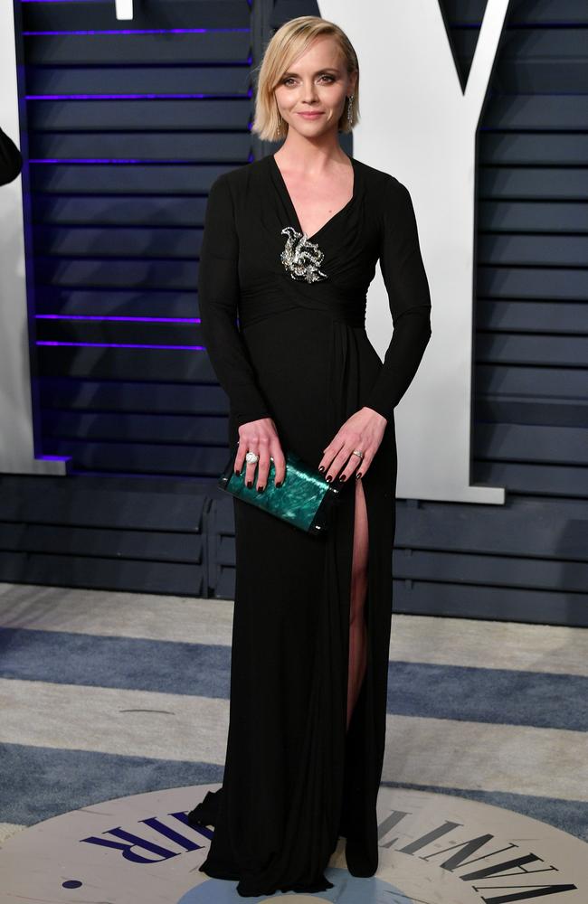 Christina Ricci attends the 2019 Vanity Fair Oscar Party hosted by Radhika Jones at Wallis Annenberg Center for the Performing Arts on February 24, 2019 in Beverly Hills, California. (Photo by Dia Dipasupil/Getty Images)