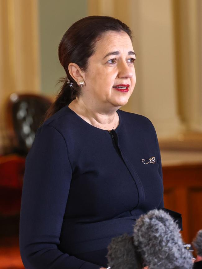 Queensland Premier Annastacia Palaszczuk. Picture: NCA NewsWire/ David Kapernick