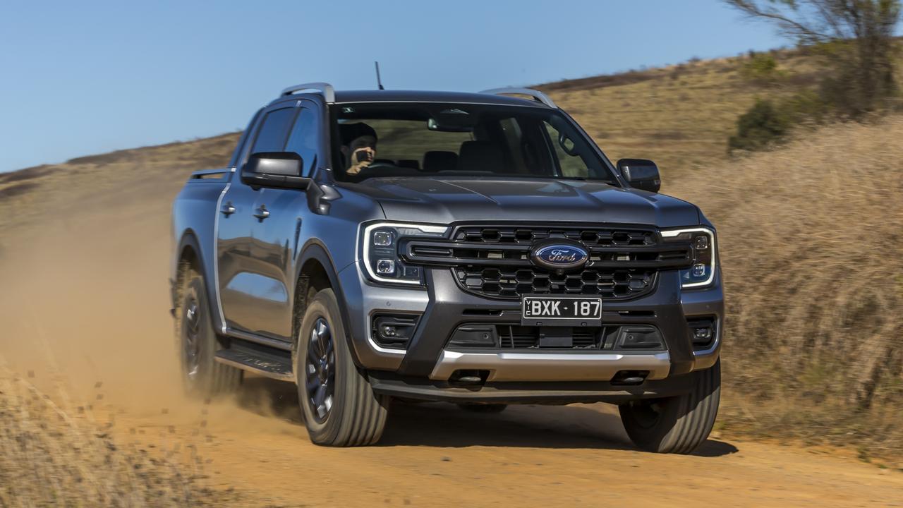 The new Ford Ranger is extremely popular. Picture: Mark Bean