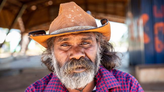 Kardu Diminin traditional owner Stephen Bunduck. Picture: Amos Aikman