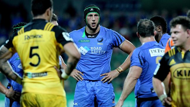 The Western Force went down in Perth against the Hurricanes.