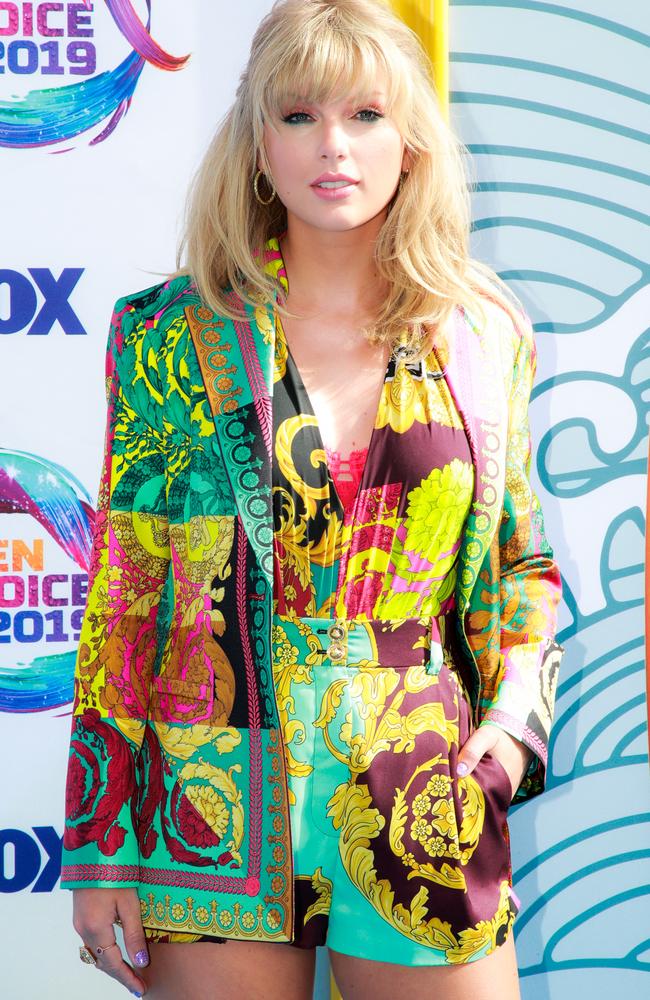 Taylor at the Teen Choice Awards. Picture: Rich Fury/Getty
