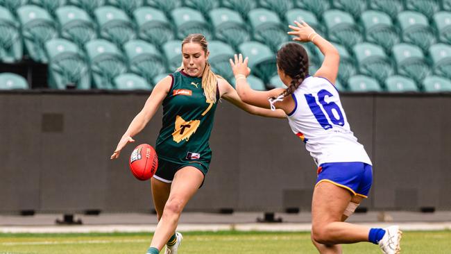 Tasmania currently field a team in the Coates Talent League, and have previously had teams in the VFL. Picture: Linda Higginson / Solstice Digital