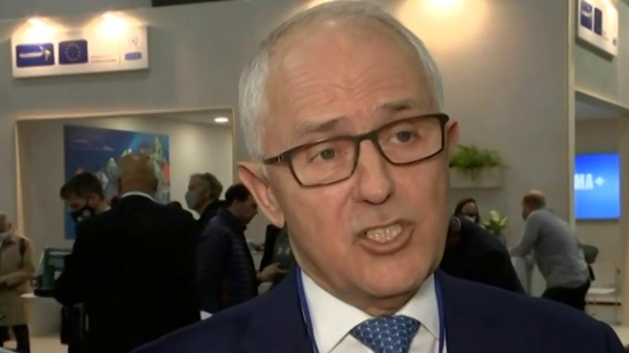 Former Prime Minister Malcolm Turnbull: “This is a hose you have to hold, to put it bluntly.”