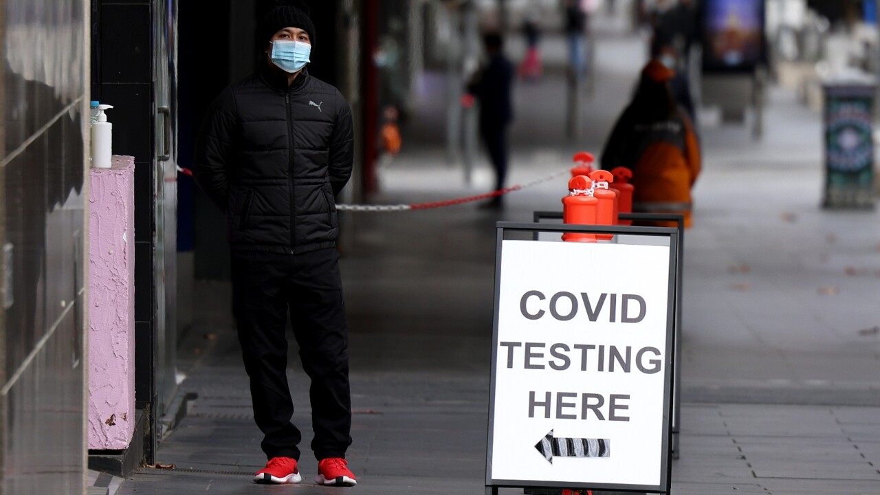 Covid testing sites across Melbourne shut due to the heat