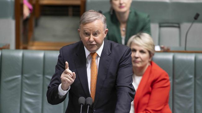 Opposition Leader Anthony Albanese says his plan to deal with China was to “get into government”. Picture: Gary Ramage/NCA NewsWire