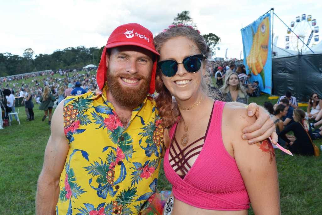 Big Pineapple Music Festival. James Maxwell and Nicole Hancock.