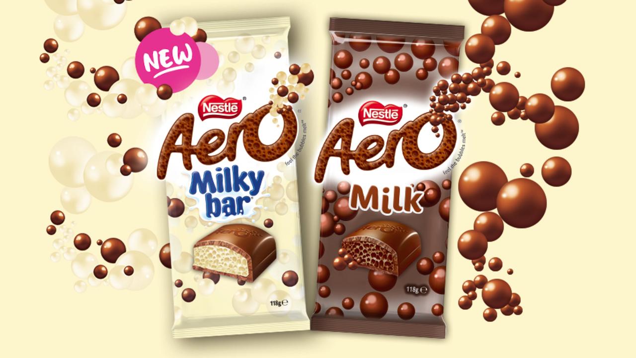 Aero launches milky new flavour