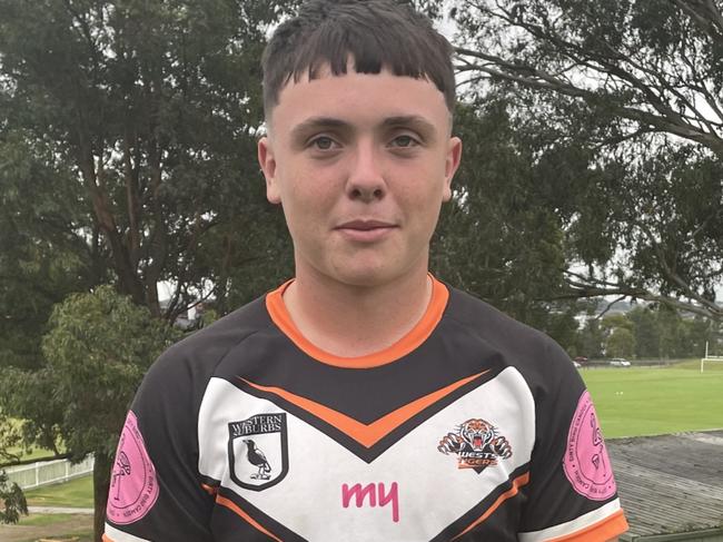 Jake Gaffney of the Macarthur Wests Tigers, Andrew Johns Cup. Picture: Contributed