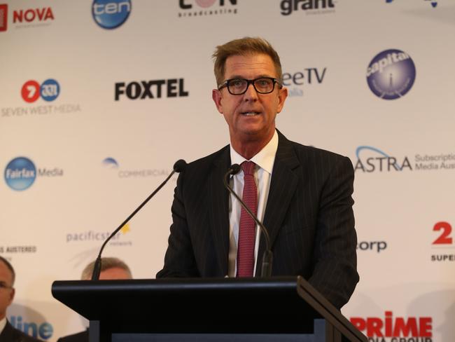 Tim Worner said legal costs were “not materila” to Seven West Media’s financial results. Picture: Kym Smith