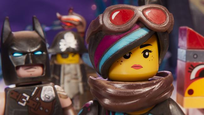 Scene from the movie The Lego Movie Part 2: The Second Part. Picture: Roadshow/Warner Bros films