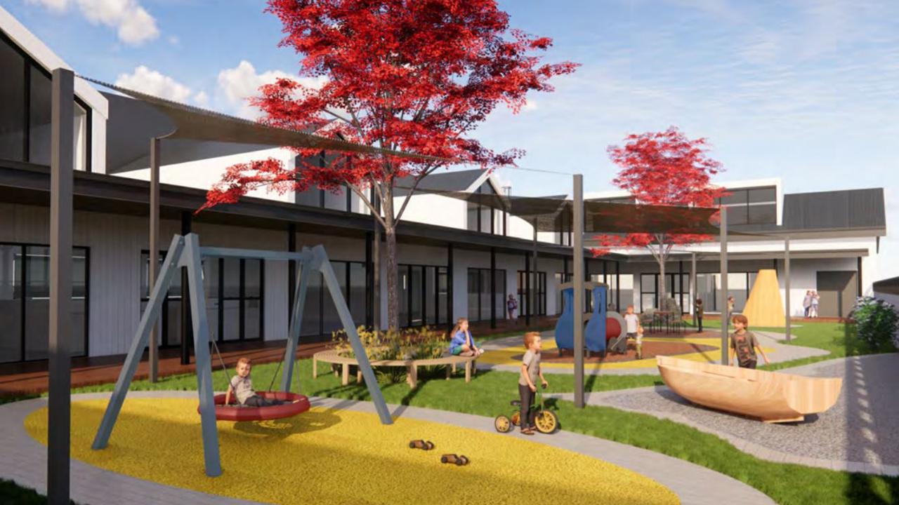 A new childcare centre for more than 100 children and nearly two dozen staff has been proposed next to the HomeCo Toowoomba retail block on Hume Street in Kearneys Spring.