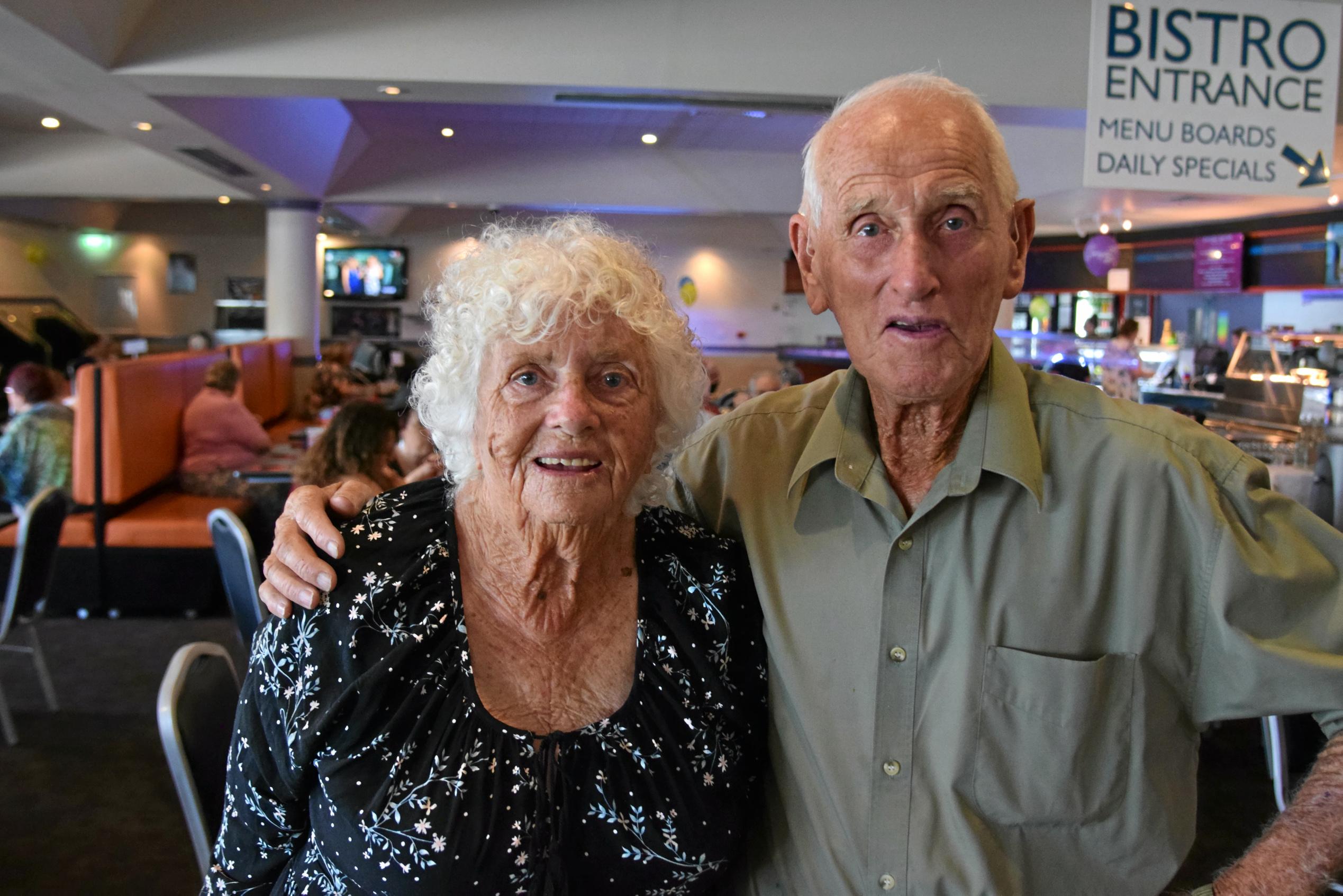 Betty and Bill Millard. Picture: Michael Nolan