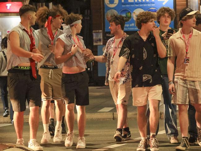 Schoolies swarm the Gold Coast. Picture: Media Mode/news.com.au