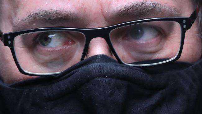 Victorian Premier Daniel Andrews’s lust for power has been unmasked. Picture: David Crosling