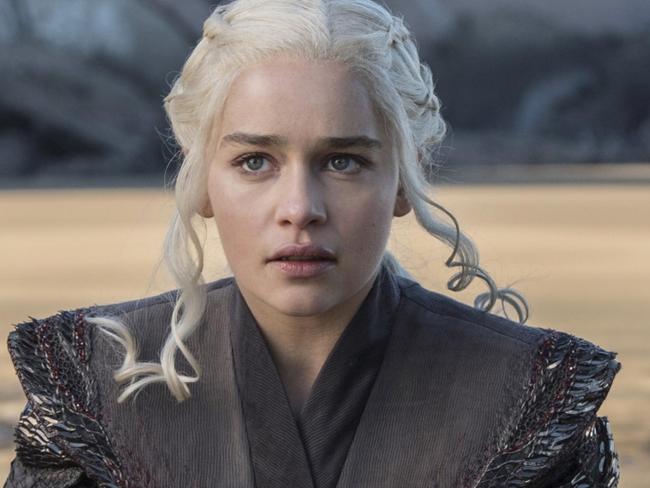 Supplied images of Emilia Clarke as Daenerys in Game of Thrones season 7MUST CREDIT FOXTEL