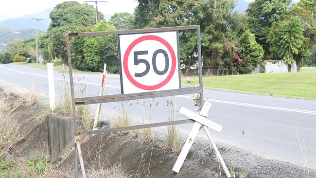 A 37-year-old woman has died after being hit by a car on Junction Road in Mossman on Thursday night. It comes a four years after a man died on the same road in a hit-and-run. Photo: Catherine Duffy.