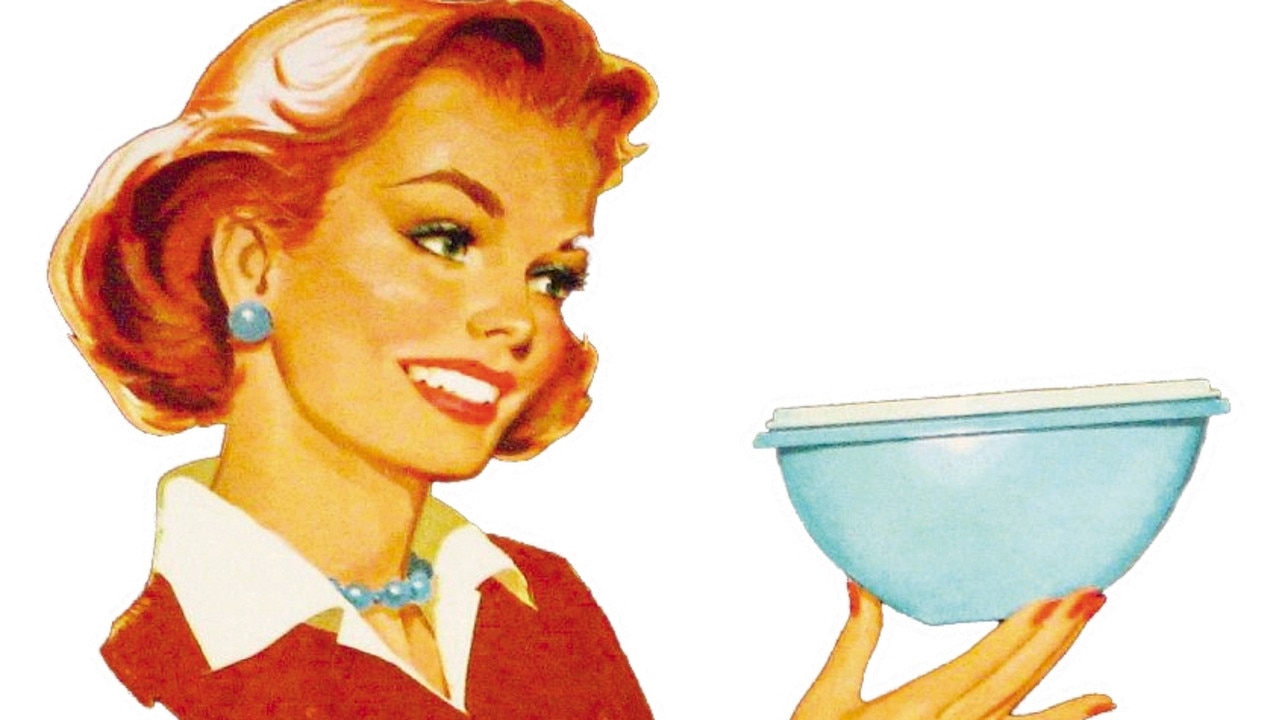 A graphic from an early Tupperware advertisement but younger consumers are unaware of the brand. Picture: Pinterest