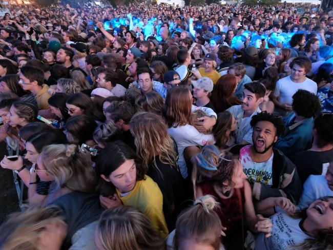 The Drop music festival in Torquay. Picture: Mark Wilson