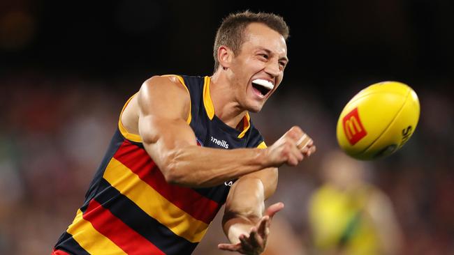 Tom Doedee is one of four members of the leadership group, which is set to take on extra work in Sloane’s absence. Picture: Sarah Reed/AFL Photos via Getty Images