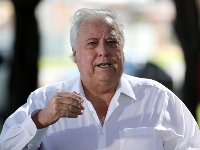 United Australia Party chairman Clive Palmer. Picture: Nigel Hallett