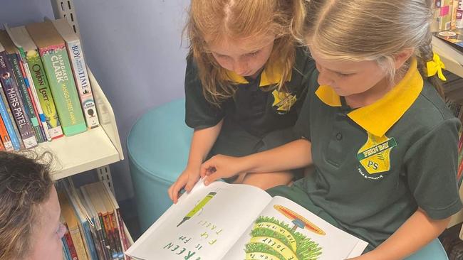 Fern Bay Public School's literacy program has assisted in it becoming one of the most improved schools in the Hunter for NAPLAN results. Picture: Facebook.