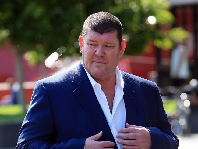 Missing.... James Packer. Picture: Aaron Francis/The Australian