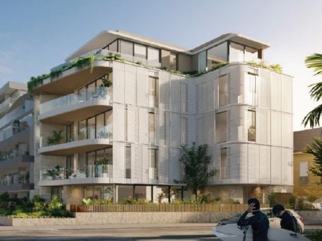 North Steyne, Manly: $9m plan to build five luxury apartments along beachfront strip