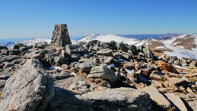 The picturesque landscape in Kosciuszko National Park.