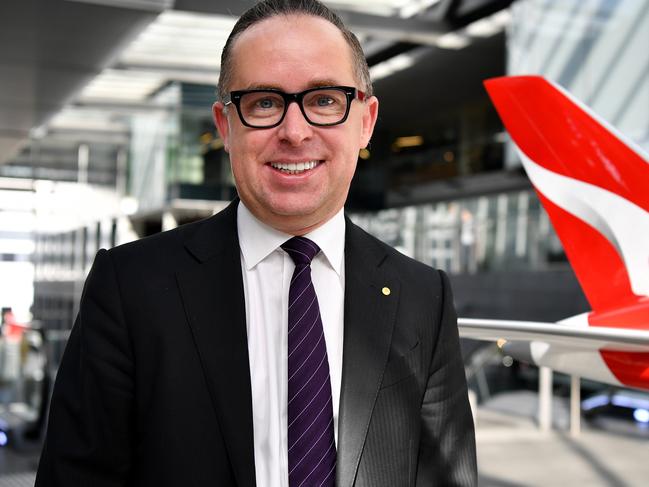 Alan Joyce. Picture: Joel Carrett