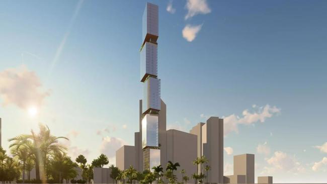 Descon Group Australia also has plans for a second tower on Surfers Paradise Bvd. Picture: supplied.