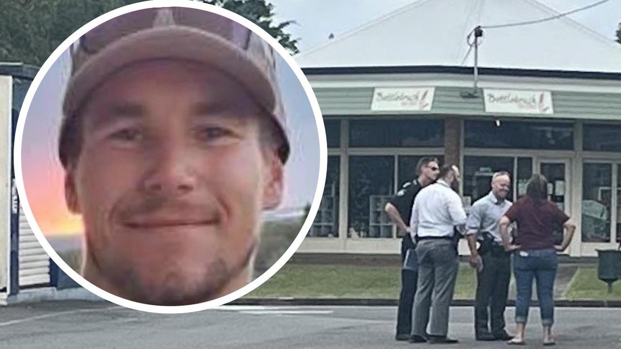 Tinana’s Declan Jamie Thomas Burton, 20, is charged with hitting 51-year-old Maryborough man James Andrew Curtis in the head outside a Fraser Coast hotel, causing him to fall and hit his head on the pavement.