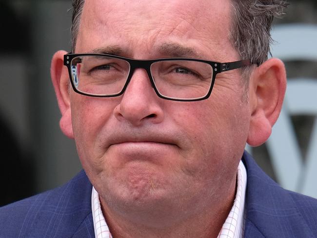 MELBOURNE, AUSTRALIA - NewsWire Photos JANUARY 19, 2020:  Victorian premier Daniel Andrews  holds a press conference outside the MCG.Picture: NCA NewsWire / Luis Ascui