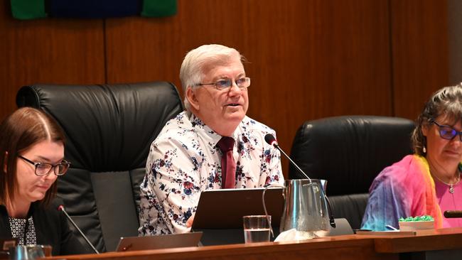 Deputy mayor Terry James said he took advice from the council’s CEO on conflict of interest matters that occurred between 2013 and 2016. Picture: Isaac McCarthy