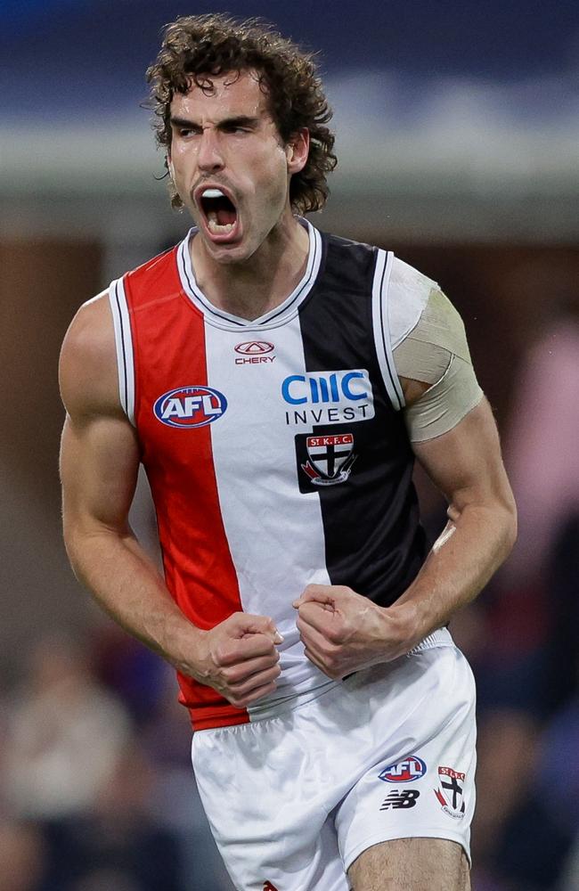 King is in doubt for round one. Picture: Russell Freeman/AFL Photos via Getty Images