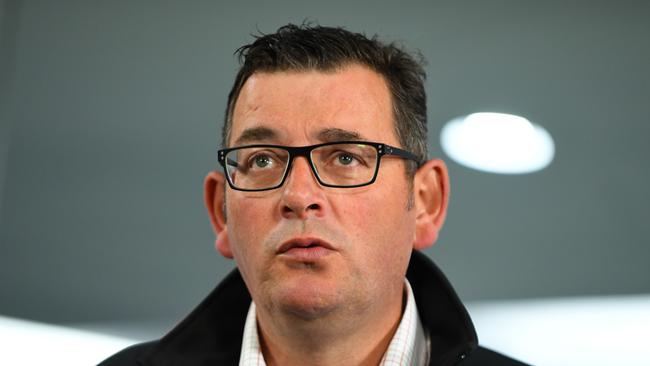 Premier Daniel Andrews has vowed the state’s budget will remain in surplus. Picture: AAP