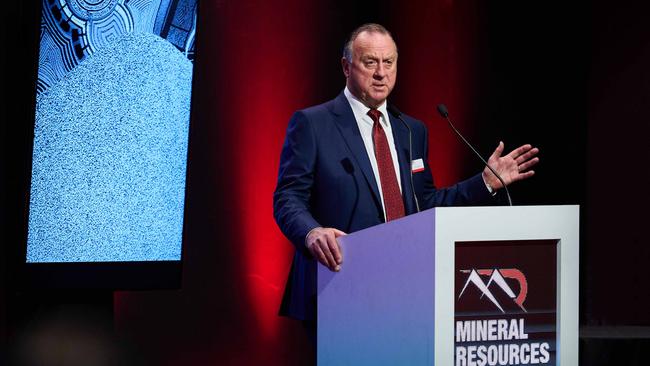 Mineral Resources managing director Chris Ellison is under pressure over recent tax revelations.