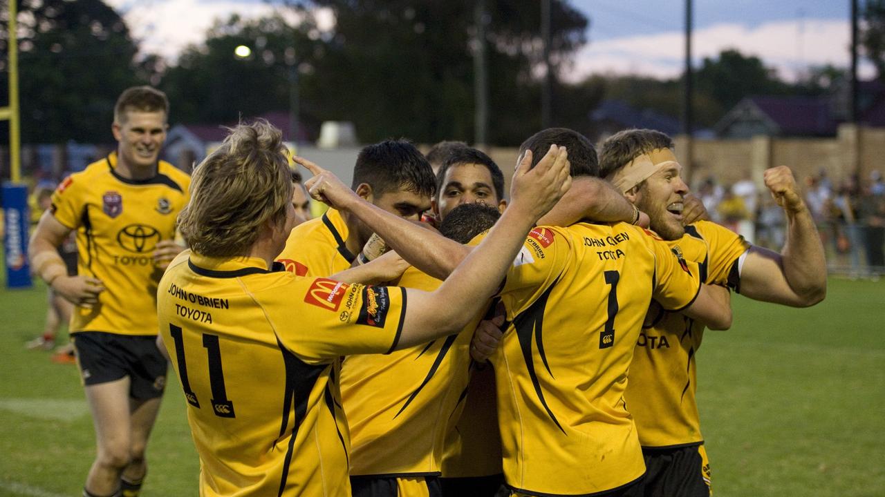 Gatton Hawks v Valleys Roosters, Toowoomba Rugby League grand final at Clive Berghofer Stadium, Sunday, September 01, 2013. Photo: Kevin Farmer