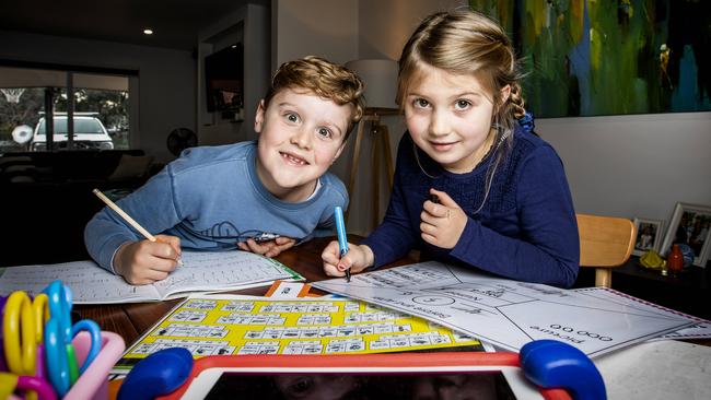 Term one is set to resume later this month, but experts say the return to school should be pushed back. Picture: Nicole Cleary