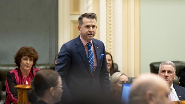 Deputy Opposition leader Jarrod Bleijie. Picture: NewsWire / Sarah Marshall