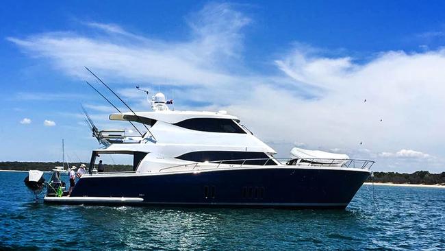 The Maritimo M70 Dragon Pearl has been frozen by authorities